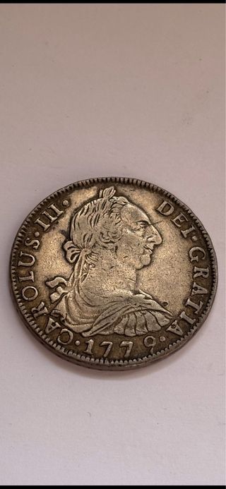8 Reales 1779 POTOSI (MBC) Carlos III 
