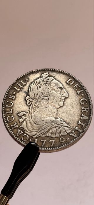 8 Reales 1779 POTOSI (MBC) Carlos III 