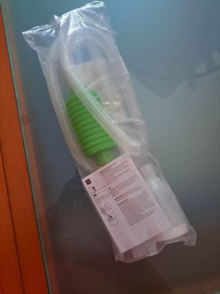 Limpia fondo manual acuario