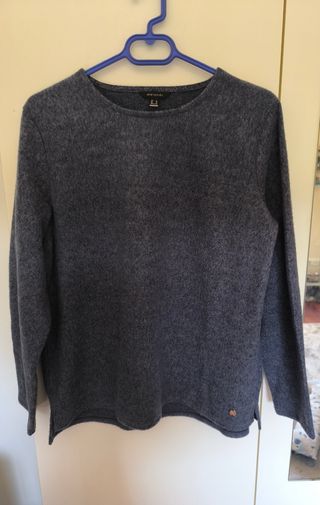 Jersey invierno mujer gris - talla pequeña 