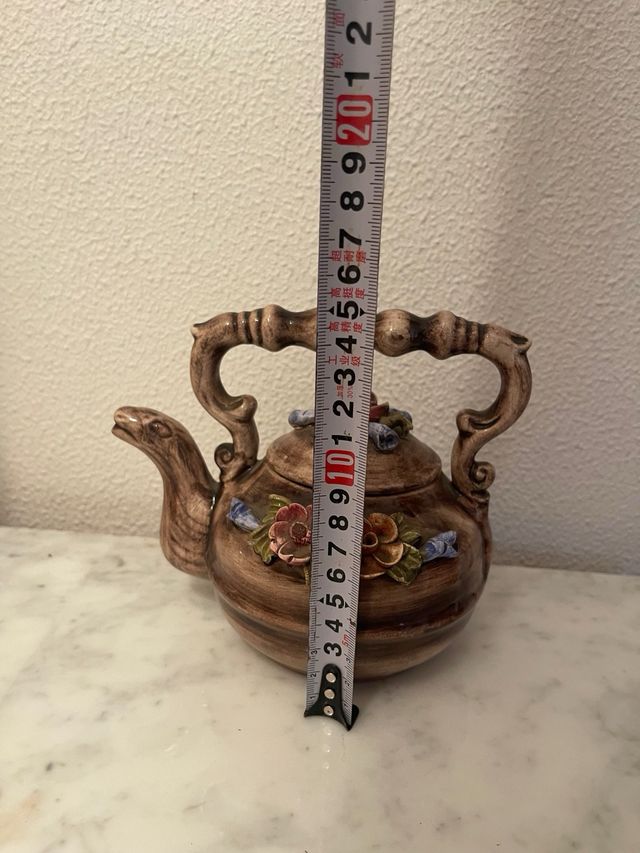 Teiera in ceramica vintage