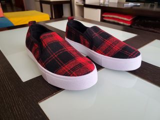 ✅ Zapatillas Tenis ASOS Design rojas, talla 38