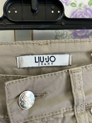 Pantaloni Liu Jo Beige Tg M
