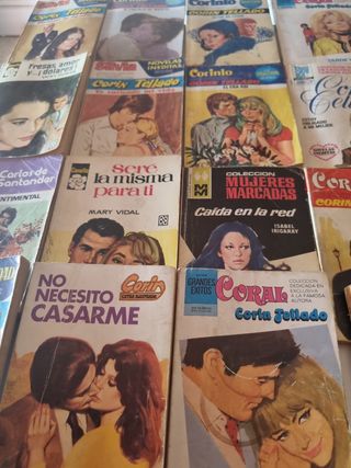 Lote de 17 novelas por 5€