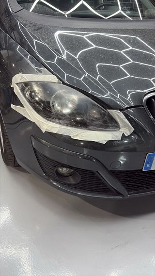 Pulido de faros coche