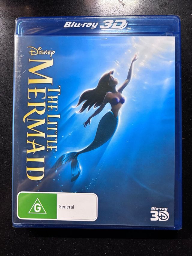 Blu-ray 3D La Sirenetta Disney