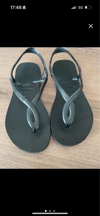 Infradito Havaianas nere 
