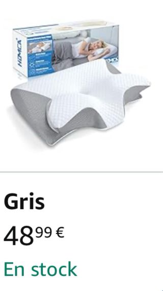 Almohada Cervical HOMCA Ergonómica