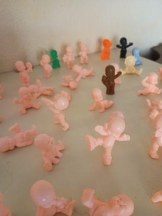 Lote de 50 Lil Babies Hasbro años 90 (Figuritas)