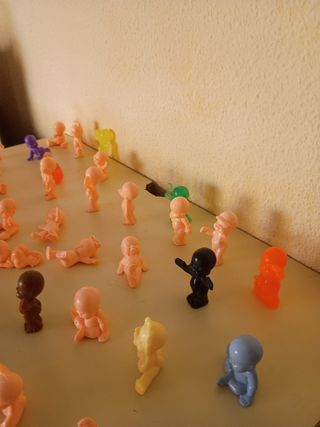 Lote de 50 Lil Babies Hasbro años 90 (Figuritas)