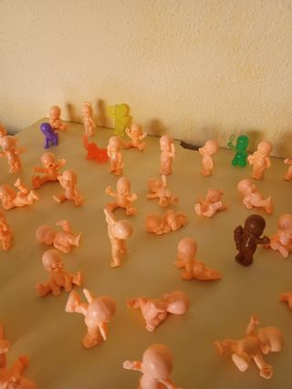 Lote de 50 Lil Babies Hasbro años 90 (Figuritas)