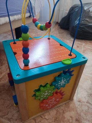 Cubo actividades bebé - Aprendizaje montessori