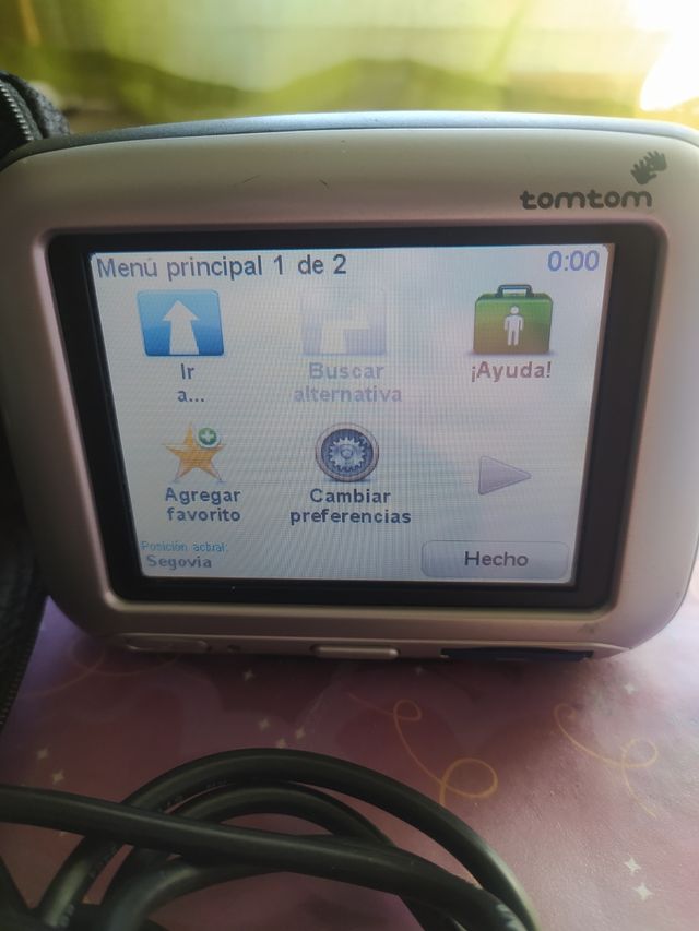 GPS TomTom navegador