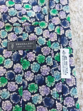 Cravatta Trussardi vintage multicolor