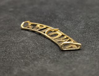 Colgante Nombre Paloma de oro  18k, 1.51 g.