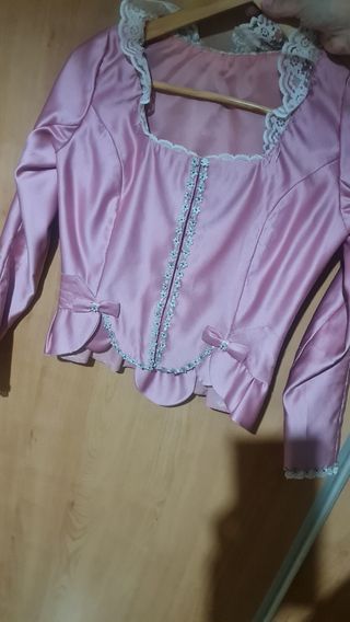 Corpiño Fallera Rosa Talla 8