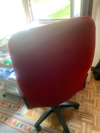 Silla oficina roja - Giratoria