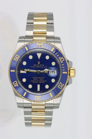 Rolex Submariner 116613LB - Azul y Oro