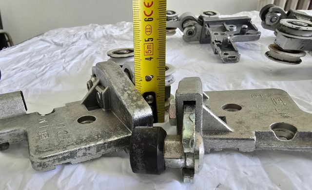 Kit rodamientos de puerta corredera SIEGENIA AUBI