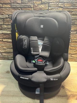 KikkaBoo i-Size i-Secure Silla de coche con pata