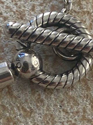 Pulsera Pandora plata - Brazalete