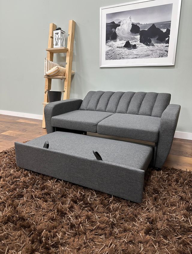 Sofá cama gris - Oferta!