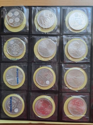 35 Monedas Plata 