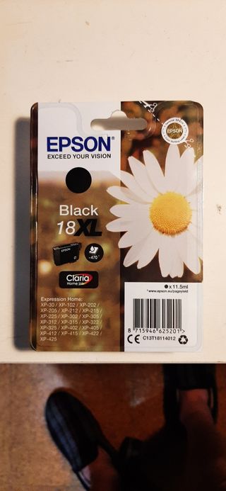 Tinta Epson T18XL Negra - 18XL