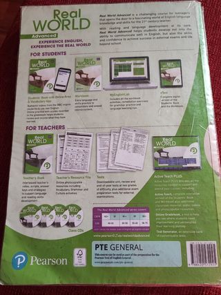 Libros ingles Real World Advanced Workbook y Stude