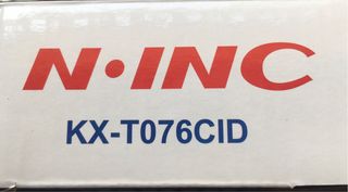 Teléfono Fijo N-INC KX-T076CID Blanco