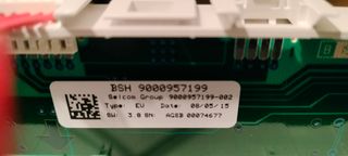 Placa electrónica lavavajillas Balay