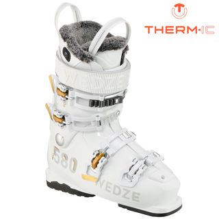 Bota de Esquí Mujer Wedze HEAT 580 Flex 80 Alpino