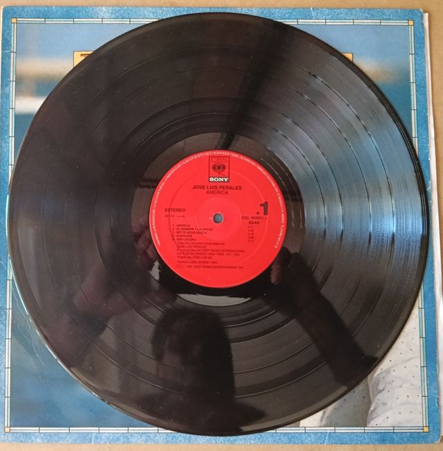 José Luis Perales - América. LP 1991.