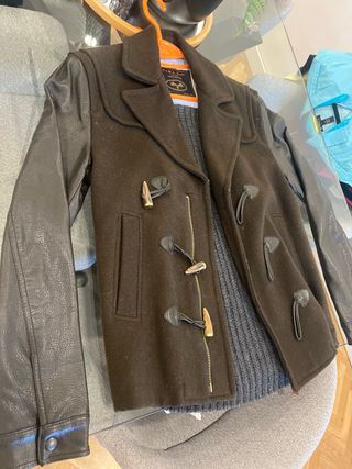 Trenca Zara Hombre L - Piel