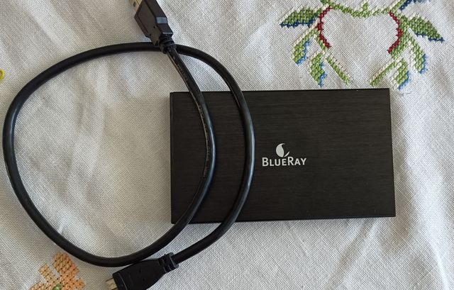 Disco SSD Externo Blueray 256GB - Novo