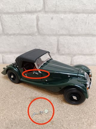 Morgan Plus 4/4 Sport 1/18 Kyosho LEER BiEN