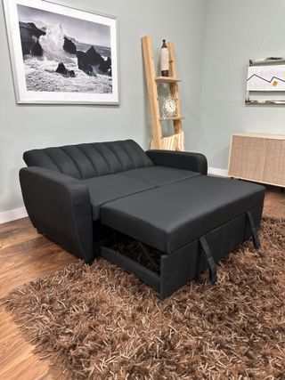 Sofá cama negro - NUEVO