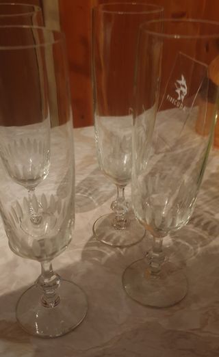 Bicchieri cristallo trasparenti - 4pz