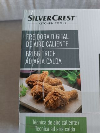Freidora de aire Silvercrest 2,4L - 1400W