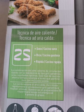 Freidora de aire Silvercrest 2,4L - 1400W