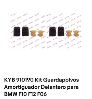 KYB 910190 Kit Guardapolvos BMW F10
F12 F06