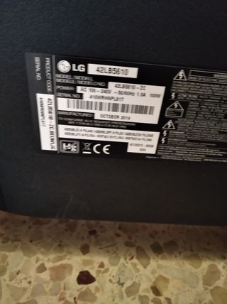 TV LG 42LB5610 - 42 pulgadas