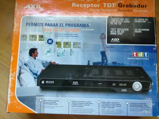 Equipo receptor y grabador tdt axil