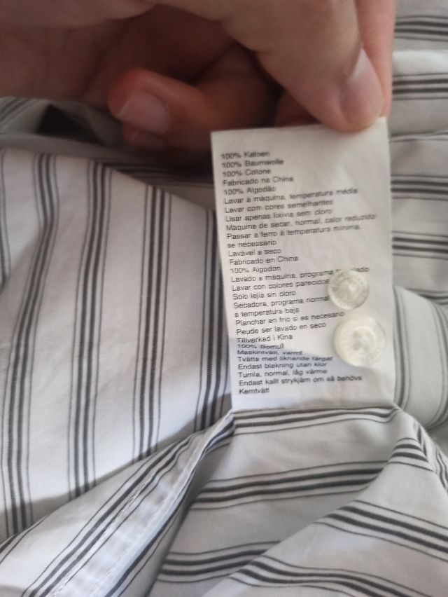 Camicia Timberland a righe M