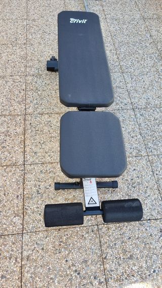 Banco musculación regulable Crivit