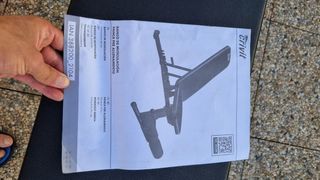 Banco musculación regulable Crivit