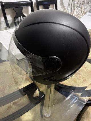 Casco jet Shiro negro mate Talla M