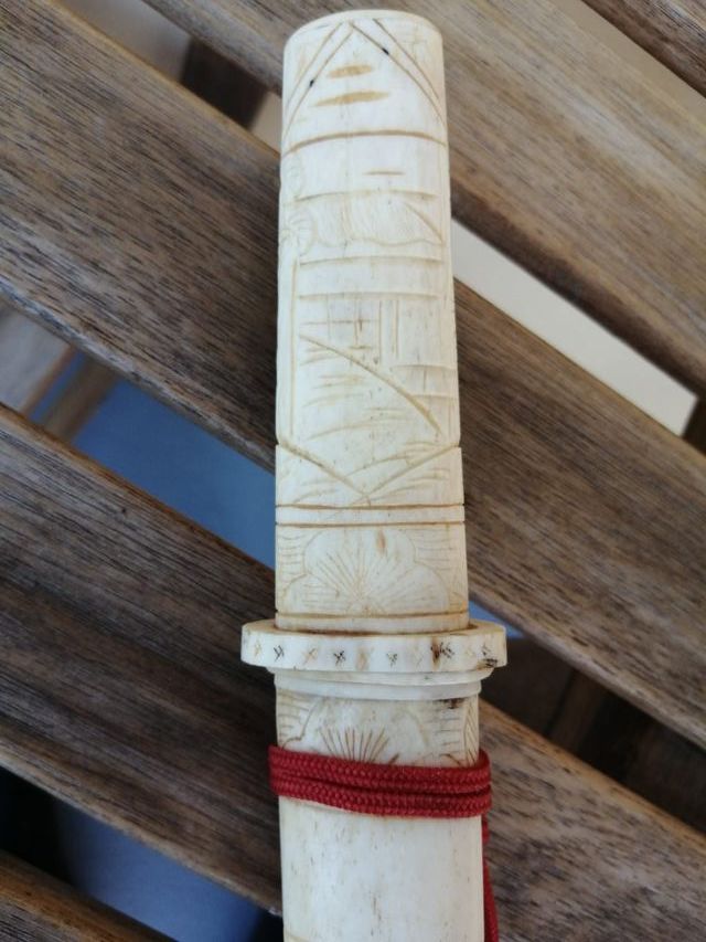 Tanto giapponese era MeiJi replica da cerimonia