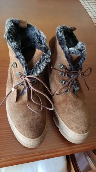 Botas Marrón  Piel - Nuevas.
