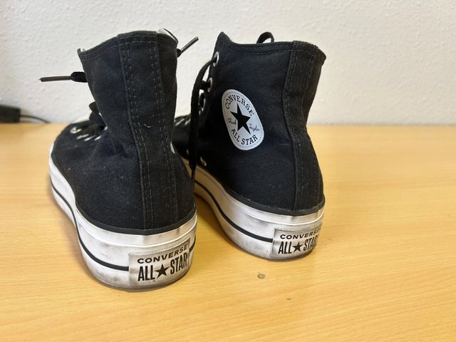 Converse negras talla 39